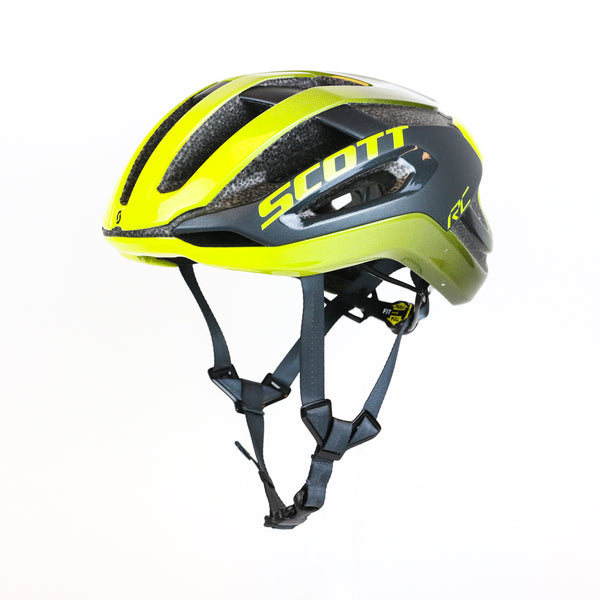 Scott Centric PLUS Helmet - Yellow Grey - Mitchelton-Scott – CYKOM